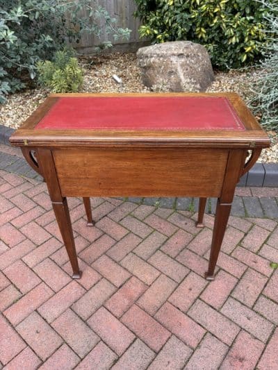 Arts & Crafts Walnut Writing Desk and Games Table - Image 6