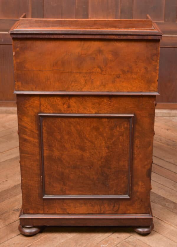Victorian Burr Walnut Piano Top Pop Up Davenport SAI2591 - Image 11