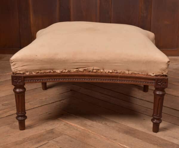 Victorian French Oak Foot/ Centre Stool SAI2719 - Image 7