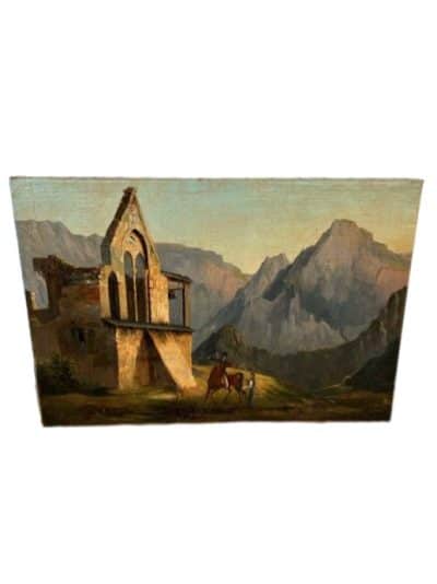 Antique Oil on Canvas