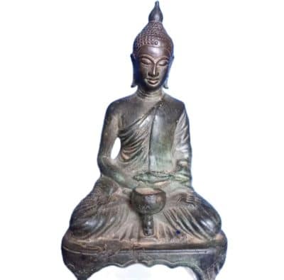Antique Asian Bronze Statue
