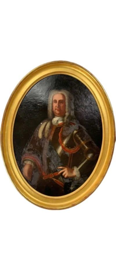 18th Century Portrait, Oil on Canvas.
