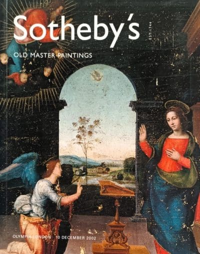 Sotheby’s ~ Old Master Paintings ~ London ~ 10. 12. 2002