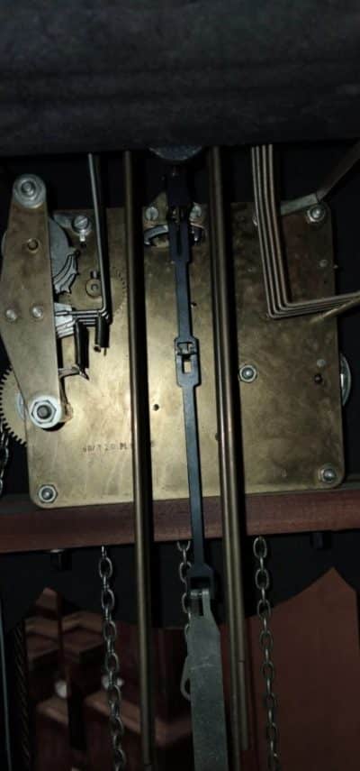 19th Century French Baulle Floor Clock With Drawers - Image 8