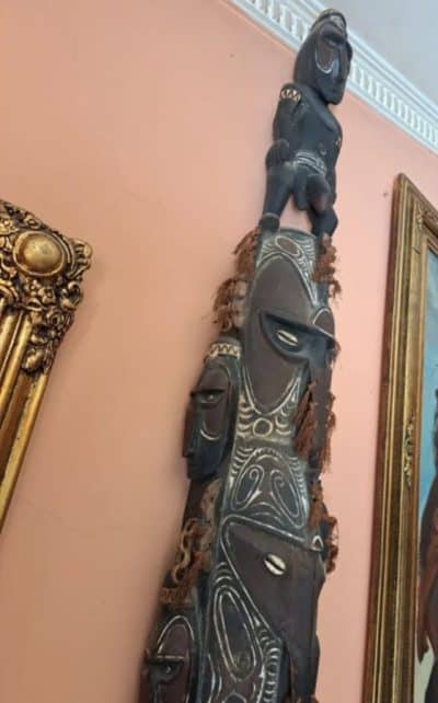 Early 19th Century TRIBAL CEREMONIAL TOTEM, JAYA IRIAN-INDONESIA, MANOKWARI Caniball... - Image 4