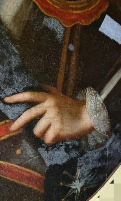 18th Century Portrait, Oil on Canvas. - Image 5