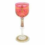Antique French Glass Wine, SAINT LOUIS Company. Antique Glassware
