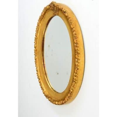 Antique Pair of French Wall Mirrors, Orginal Glass. - Image 3