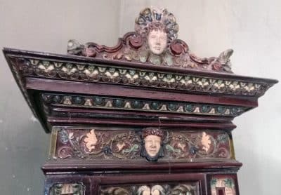 Antique Royal Wood-Burning Fireplace (Potash) With Ornaments - Image 4