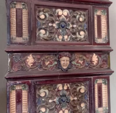 Antique Royal Wood-Burning Fireplace (Potash) With Ornaments - Image 11