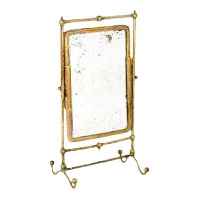 Antique Art Noveau Table Mirror