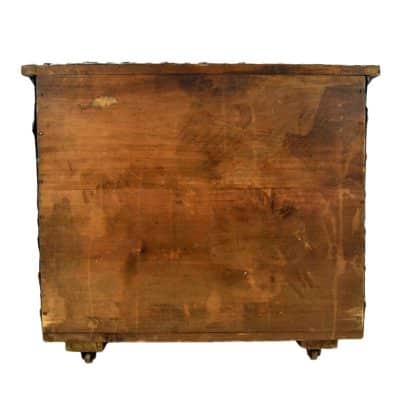 Antique Rustic Chiseled Chest - Image 2