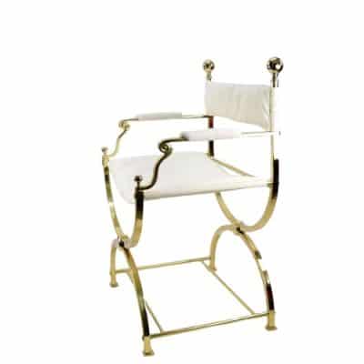 Hollywood Regency Director's Chair,1980s Italy - Image 4