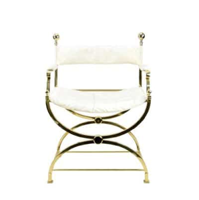 Hollywood Regency Director's Chair,1980s Italy - Image 2