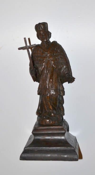 18th Century Statue SAINT of JANEZ NEPOMUK