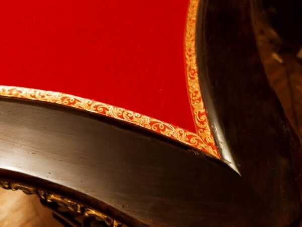 19th Century Napoleon III Card Table - Image 3