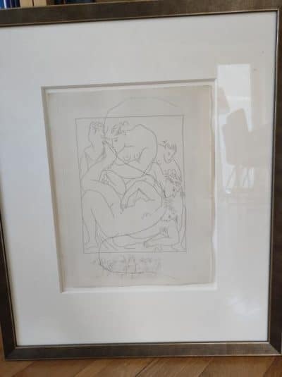 Pablo Picasso With Certificate