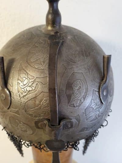 Antique War Helmet,"Probably 17th Century" - Image 6
