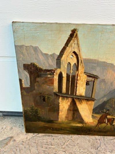 Antique Oil on Canvas - Image 5