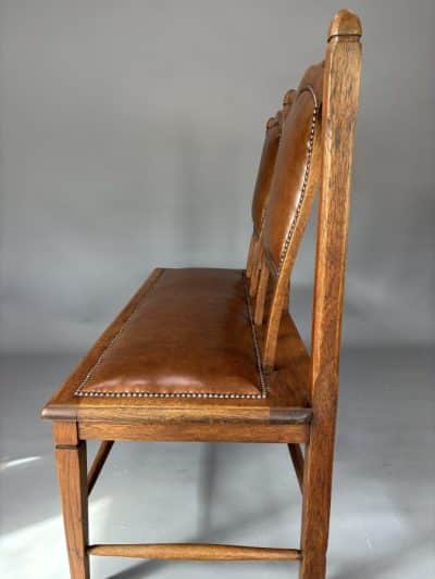 Pair of Arts & Crafts Glasgow School Benches - Image 7