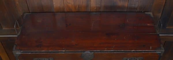 Japanese Elm Wood Tansu Chest SAI2919 - Image 6