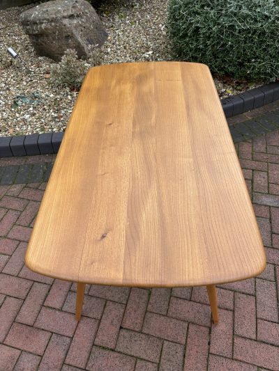 Mid Century Ercol Plank Dining Table - Image 7
