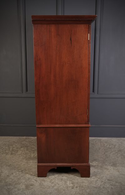 18th Century Mahogany Bachelors Wardrobe - Image 12