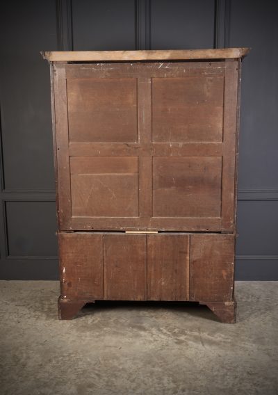 18th Century Mahogany Bachelors Wardrobe - Image 11