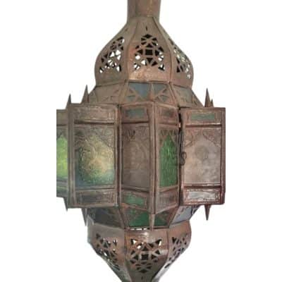 19th Century Jewish Ner Tamid Light Ceiling Light - Image 10