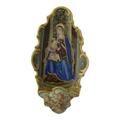 19th Century Porcelain Baptism