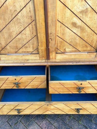 Gothic Revival Wardrobe c1890 - Image 6