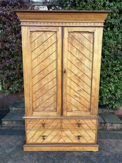 Gothic Revival Wardrobe c1890
