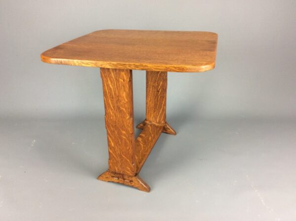 Arts and Crafts Occasional Drop Leaf Table
