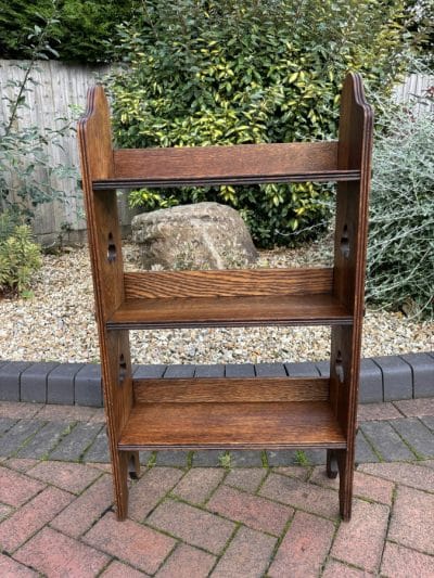 Liberty Arts & Crafts Oak Sedley Bookcase c1905 - Image 2