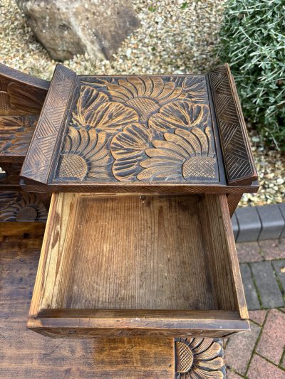 Rare Liberty Arts & Crafts Writing Desk c1905 - Image 5