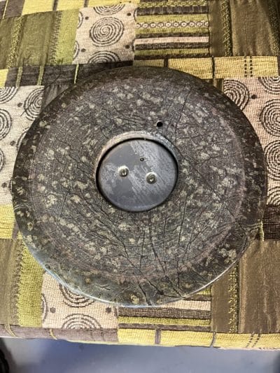 Cornish Serpentine Stone Barometer 1930s - Image 5