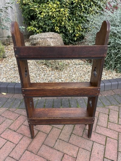Liberty Arts & Crafts Oak Sedley Bookcase c1905 - Image 6