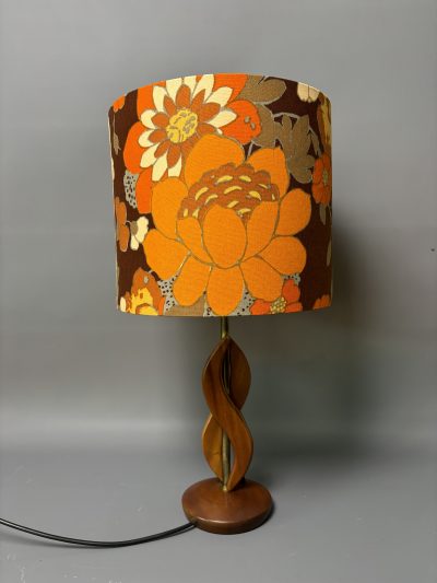 Mid Century Teak Table Lamp - Image 5