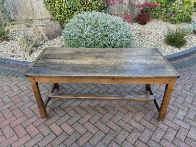 18th Century Oak Refectory Farmhouse Dining Table - Image 2