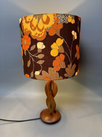 Mid Century Teak Table Lamp - Image 6