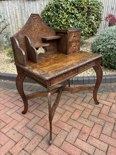 Rare Liberty Arts & Crafts Writing Desk c1905
