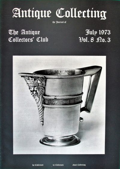 Antique Collecting ~ Vol. 8 ~ No. 3 ~ July 1973