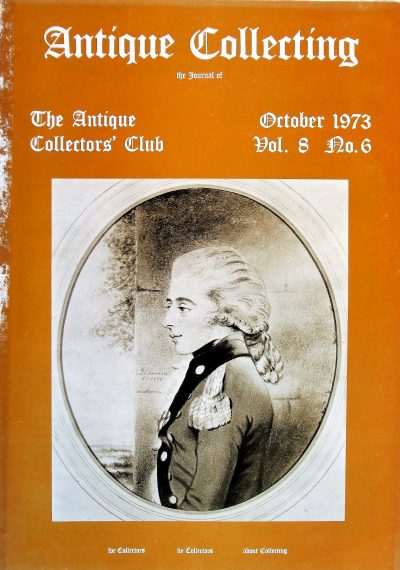 Antique Collecting ~ Vol. 8 ~ No. 6 ~ October 1973