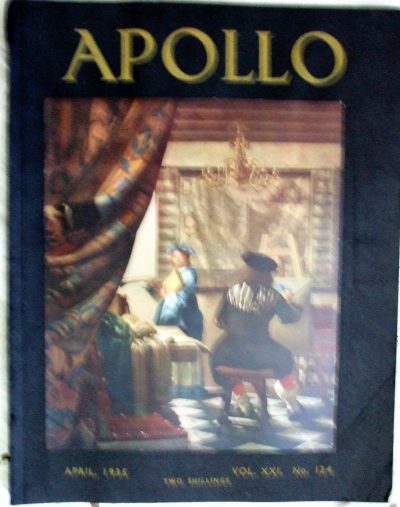 Apollo ~ Vol. XXI ~ No. 124 ~ April 1935