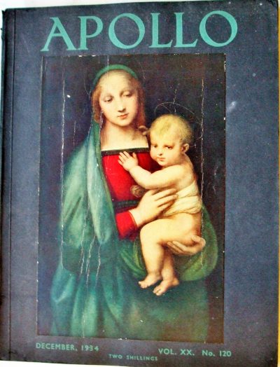 Apollo ~ Vol. XX ~ No. 120 ~ December 1934
