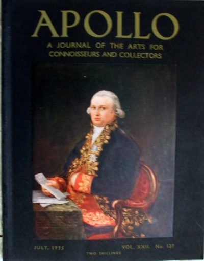 Apollo ~ Vol. XXII ~ No. 127 ~ July 1935