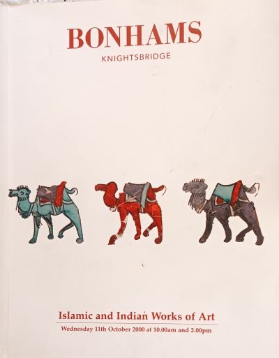 Bonhams ~ Islamic & Indian Works of Art ~ London ~ 11. 10. 2000