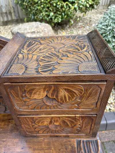 Rare Liberty Arts & Crafts Writing Desk c1905 - Image 4