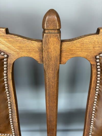 Pair of Arts & Crafts Glasgow School Benches - Image 11
