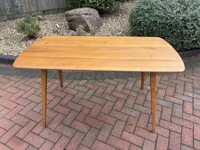 Mid Century Ercol Plank Dining Table
